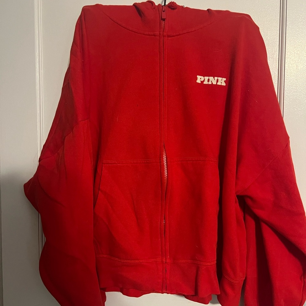 Red PINK Hoodie
